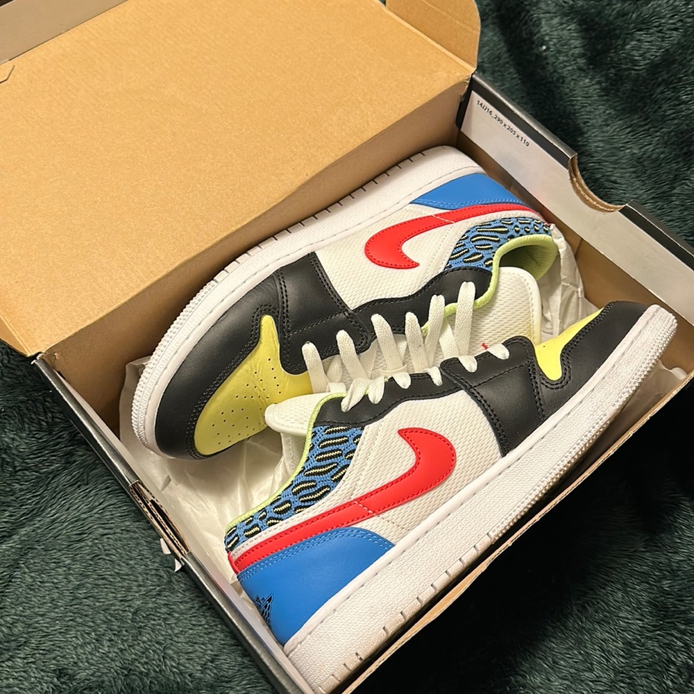Multi Color Jordan 1 Low